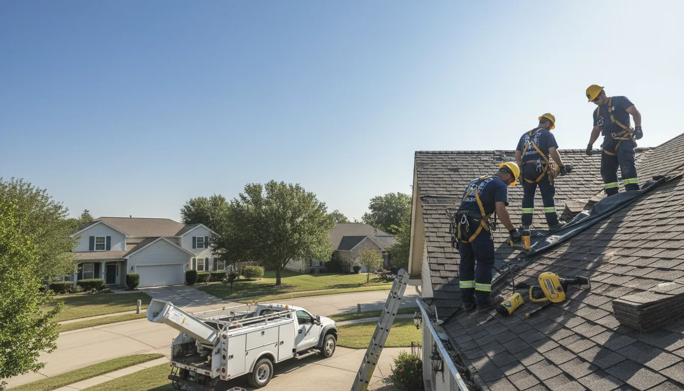 Emergency Roof Repair in Oakford, IN near me